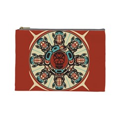 Grateful-dead-pacific-northwest-cover Cosmetic Bag (large) by Sarkoni