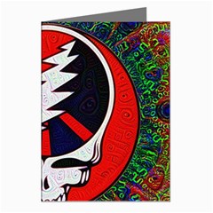 Grateful Dead - Greeting Cards (pkg Of 8) by Sarkoni