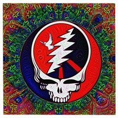 Grateful Dead - Wooden Puzzle Square by Sarkoni