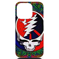 Grateful Dead - Iphone 14 Pro Black Uv Print Case by Sarkoni