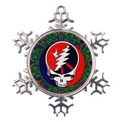 Grateful Dead - Metal Large Snowflake Ornament