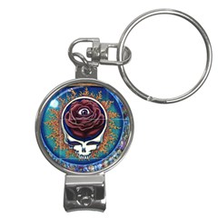 Grateful-dead-ahead-of-their-time Nail Clippers Key Chain by Sarkoni