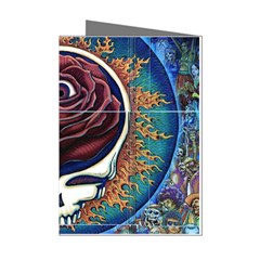 Grateful-dead-ahead-of-their-time Mini Greeting Cards (pkg Of 8) by Sarkoni