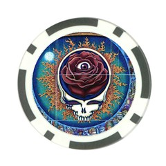 Grateful-dead-ahead-of-their-time Poker Chip Card Guard (10 Pack) by Sarkoni