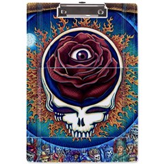 Grateful-dead-ahead-of-their-time A4 Acrylic Clipboard by Sarkoni