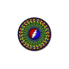 Grateful Dead Golf Ball Marker (4 Pack) by Sarkoni