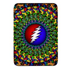 Grateful Dead Rectangular Glass Fridge Magnet (4 Pack) by Sarkoni