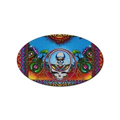 Grateful Dead Wallpapers Sticker Oval (100 pack)