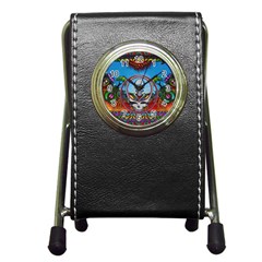 Grateful Dead Wallpapers Pen Holder Desk Clock