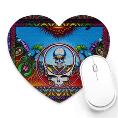 Grateful Dead Wallpapers Heart Mousepad