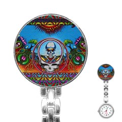 Grateful Dead Wallpapers Stainless Steel Nurses Watch