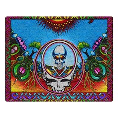 Grateful Dead Wallpapers Premium Plush Fleece Blanket (large)