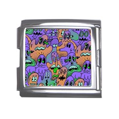 Trippy Aesthetic Halloween Mega Link Italian Charm (18mm) by Sarkoni