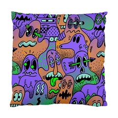 Trippy Aesthetic Halloween Standard Cushion Case (one Side) by Sarkoni