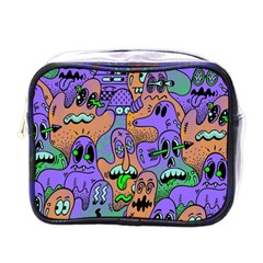 Trippy Aesthetic Halloween Mini Toiletries Bag (one Side) by Sarkoni