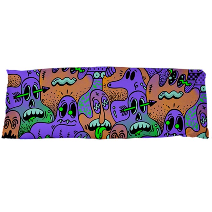 Trippy Aesthetic Halloween Body Pillow Case Dakimakura (Two Sides)