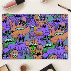 Trippy Aesthetic Halloween Cosmetic Bag (xxl) by Sarkoni