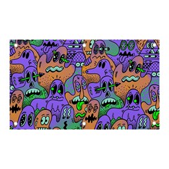 Trippy Aesthetic Halloween Banner And Sign 5  X 3  by Sarkoni