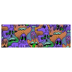 Trippy Aesthetic Halloween Banner And Sign 9  X 3  by Sarkoni