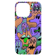 Trippy Aesthetic Halloween Iphone 14 Pro Max Black Uv Print Case