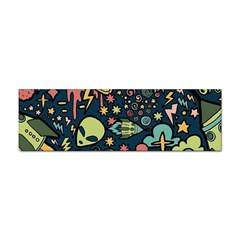 Alien Rocket Space Aesthetic Sticker Bumper (10 Pack) by Sarkoni