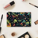 Alien Rocket Space Aesthetic Cosmetic Bag (Small) Front