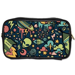 Alien Rocket Space Aesthetic Toiletries Bag (one Side) by Sarkoni