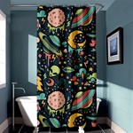 Alien Rocket Space Aesthetic Shower Curtain 36  x 72  (Stall)  Curtain(36 X72 )