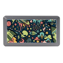 Alien Rocket Space Aesthetic Memory Card Reader (mini) by Sarkoni