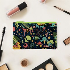 Alien Rocket Space Aesthetic Cosmetic Bag (xs) by Sarkoni