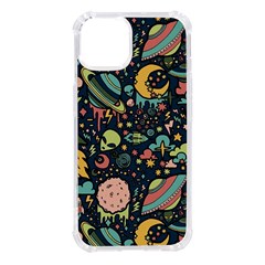 Alien Rocket Space Aesthetic Iphone 14 Tpu Uv Print Case by Sarkoni