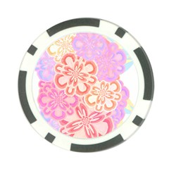 Flower Bouquet T- Shirt Tissue Paper Flower Bouquet T- Shirt Poker Chip Card Guard by EnriqueJohnson