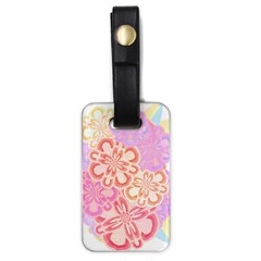 Flower Bouquet T- Shirt Tissue Paper Flower Bouquet T- Shirt Luggage Tag (one Side) by EnriqueJohnson