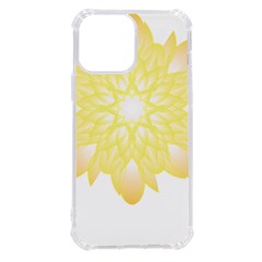 Flower Design T- Shirt Beautiful And Artistic Golden Flower T- Shirt Iphone 13 Pro Max Tpu Uv Print Case by EnriqueJohnson