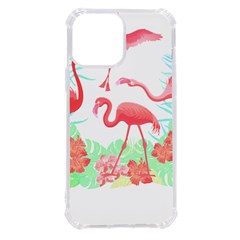 Flower Flamingo T- Shirt Floral Birds Flower Flamingo T- Shirt Iphone 13 Pro Max Tpu Uv Print Case by EnriqueJohnson