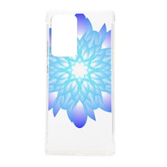 Flower Illustration T- Shirt Beautiful And Artistic Blue Flower T- Shirt Samsung Galaxy Note 20 Ultra Tpu Uv Case by EnriqueJohnson