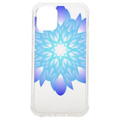 Flower Illustration T- Shirt Beautiful And Artistic Blue Flower T- Shirt Iphone 12 Mini Tpu Uv Print Case	 by EnriqueJohnson