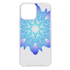 Flower Illustration T- Shirt Beautiful And Artistic Blue Flower T- Shirt Iphone 13 Pro Max Tpu Uv Print Case by EnriqueJohnson