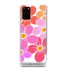 Flower Illustration T- Shirtcolorful Blooming Flower, Blooms, Floral Pattern T- Shirt Samsung Galaxy S20plus 6 7 Inch Tpu Uv Case by EnriqueJohnson