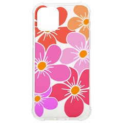 Flower Illustration T- Shirtcolorful Blooming Flower, Blooms, Floral Pattern T- Shirt Iphone 12/12 Pro Tpu Uv Print Case by EnriqueJohnson