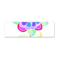 Flower Illustration T- Shirtflower T- Shirt Sticker Bumper (10 Pack) by EnriqueJohnson