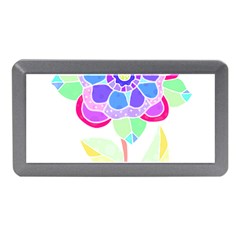 Flower Illustration T- Shirtflower T- Shirt Memory Card Reader (mini) by EnriqueJohnson