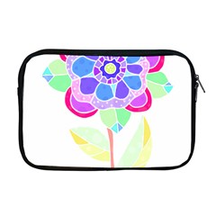 Flower Illustration T- Shirtflower T- Shirt Apple Macbook Pro 17  Zipper Case by EnriqueJohnson