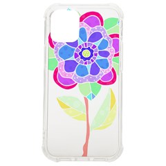 Flower Illustration T- Shirtflower T- Shirt Iphone 12 Mini Tpu Uv Print Case	 by EnriqueJohnson