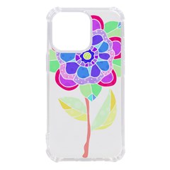 Flower Illustration T- Shirtflower T- Shirt Iphone 13 Pro Tpu Uv Print Case by EnriqueJohnson