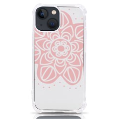 Flower Mandala T- Shirt Flower Mandala T- Shirt Iphone 13 Mini Tpu Uv Print Case by EnriqueJohnson