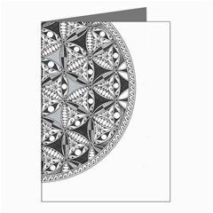 Flower Of Life T- Shirt Flower Of Life Mandala T- Shirt Greeting Cards (pkg Of 8) by EnriqueJohnson