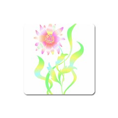 Flower Pattern T- Shirtflower T- Shirt Square Magnet by EnriqueJohnson