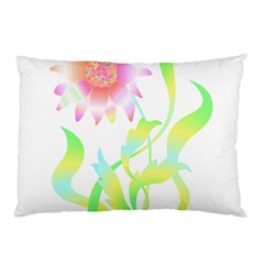 Flower Pattern T- Shirtflower T- Shirt Pillow Case (two Sides) by EnriqueJohnson