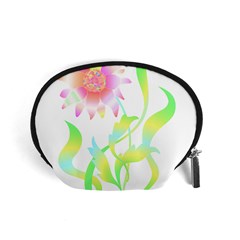 Flower Pattern T- Shirtflower T- Shirt Accessory Pouch (small) by EnriqueJohnson